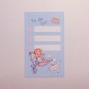 バラメモ　to do list ブルー