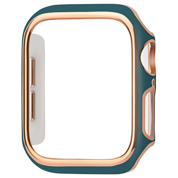 GAACAL Apple Watch Series 4-6/SE1-2 [40mm]用プラスチックフレーム グリーン W00017G2