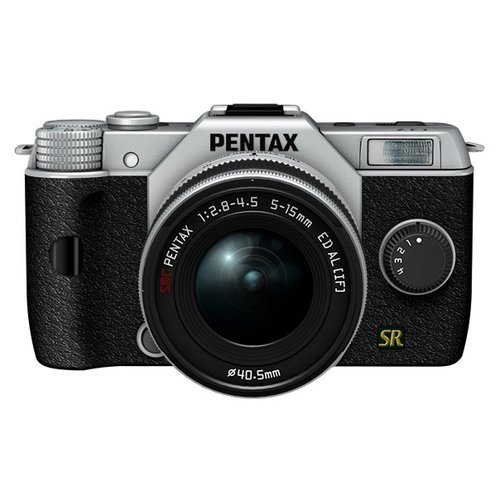 PENTAX ミラーレス一眼 Q7 ズームレンズキット [標準ズーム 02 STANDARD ZOOM] シルバー Q7 SILVER ZOOM LENSKIT【中古品】