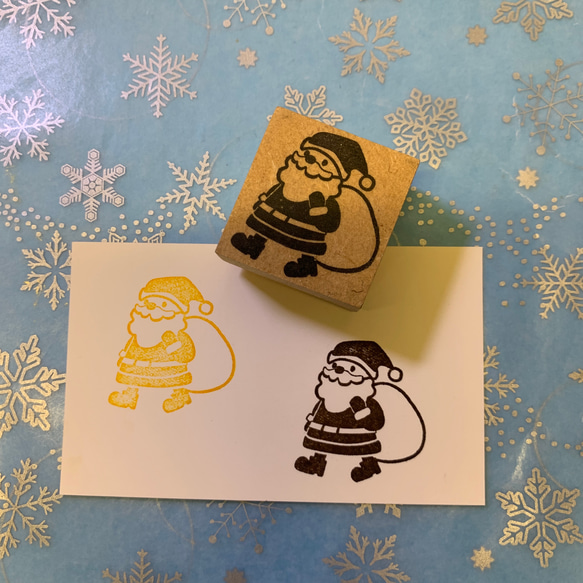 ❄️～サンタクロース②～❄️クリスマススタンプ はんこ