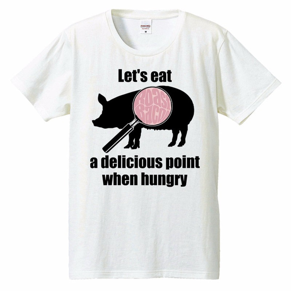 [Tシャツ] Delicious points / 豚