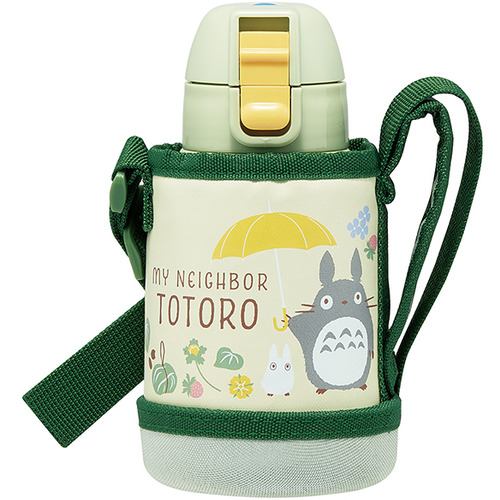 スケーター KSTCH4 カバー付ダイレクトステンボトル トトロ さんぽみち 400ml