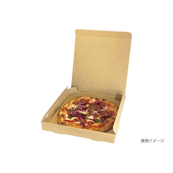 ヤマニパッケージ ピザ箱 PIZZAピザ 290 200枚 10-401 1ケース(200枚) 67-7138-19（直送品）