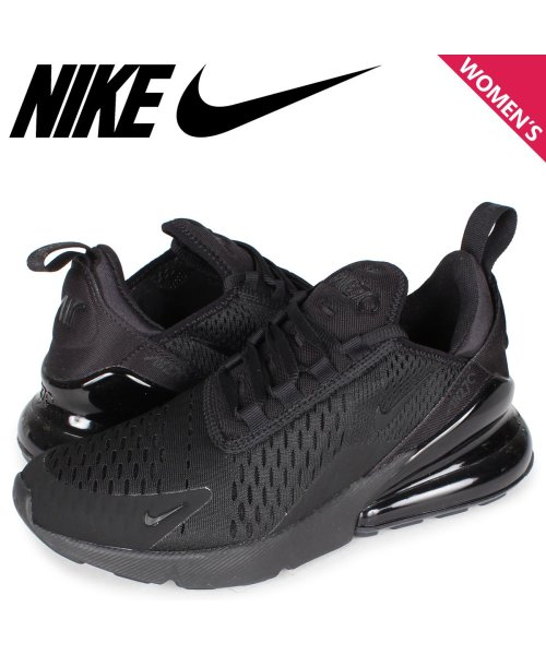 NIKE WMNS AIR MAX 270 ナイキ エアマックス270 スニーカー レディース ブラック 黒 AH6789－006