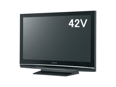 Panasonic 42V型 フルハイビジョン プラズマテレビ ブラック VIERA TH-42PZ80-K【中古品】