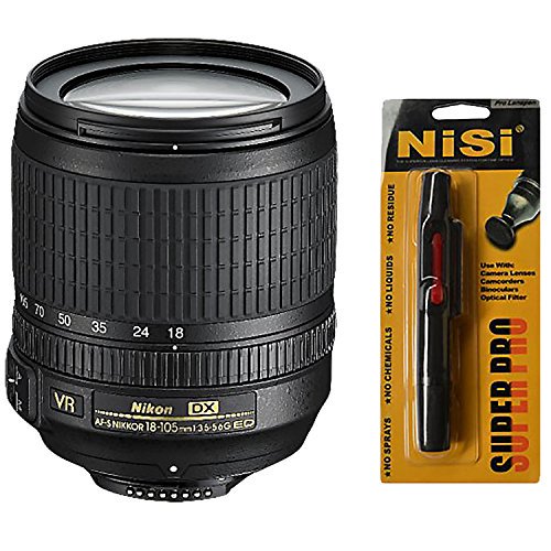 Nikon 標準ズームレンズ AF-S DX NIKKOR 18-105mm f/3.5-5.6G ED VR ニコンDXフォーマット専用【中古品】