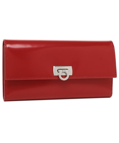 フェラガモ 長財布 ワンダ レッド レディース Salvatore Ferragamo 220433 RED