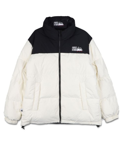 FIRST DOWN ファーストダウン ダウンジャケット アウター バブル マイクロフト メンズ レディース リバーシブル BUBBLE DOWN JACKET