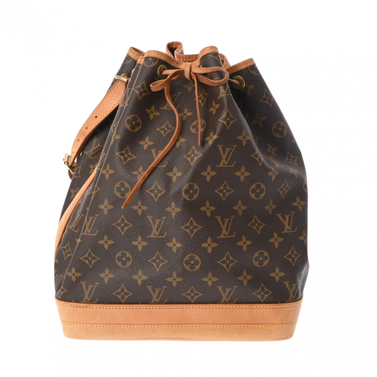 LOUIS VUITTON ルイヴィトン モノグラム ノエ ブラウン M42224 レディース モノグラムキャンバス ショルダーバッグ Bランク 中古 