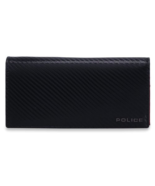 ポリス POLICE ラウンドウォレット 財布 長財布 メンズ 本革 ROUND WALLET ブラック 黒 PA－70801