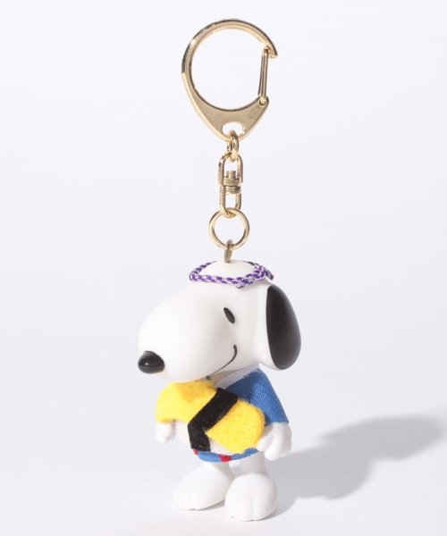 SNOOPY/PEANUTS/ピーナッツ/スヌーピーコスチュームキーホルダー　寿司たまご