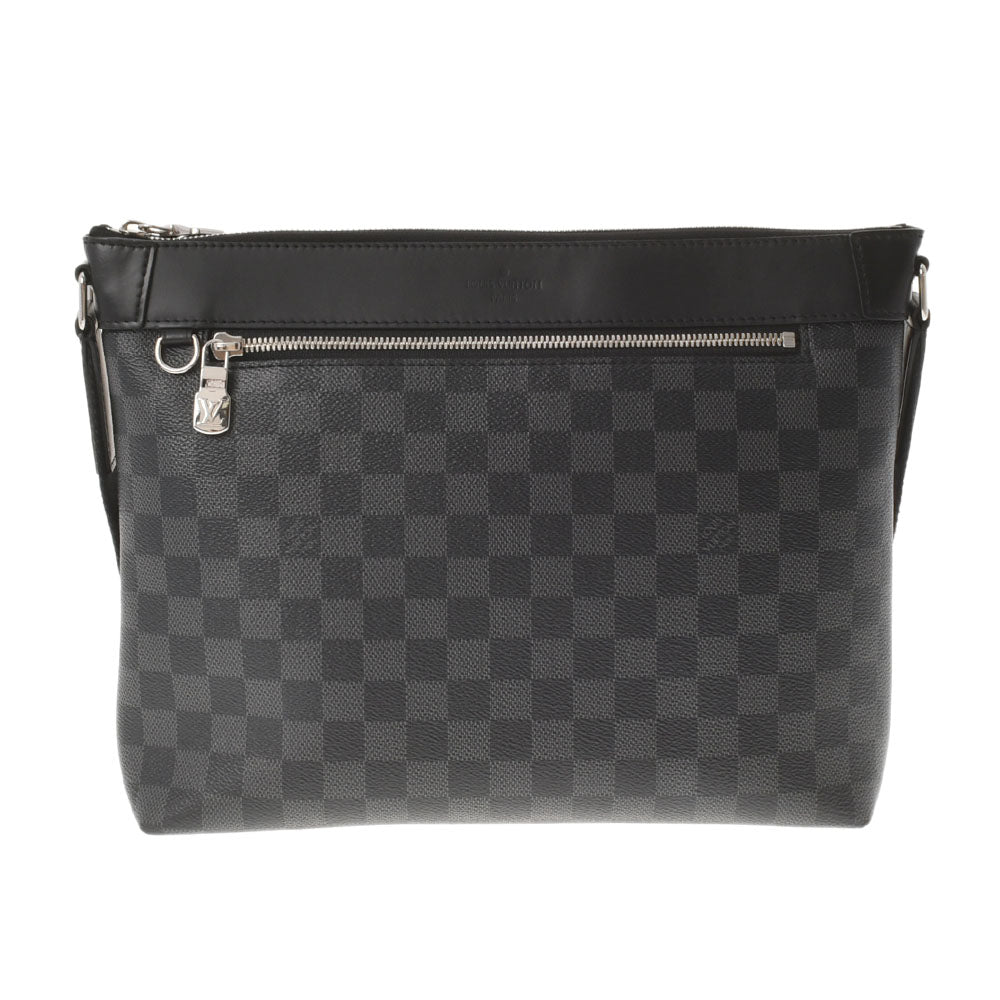 LOUIS VUITTON ルイヴィトン ダミエ グラフィット ミックPM NM 黒 N40003 メンズ ダミエグラフィットキャンバス ショルダーバッグ ABランク 中古 