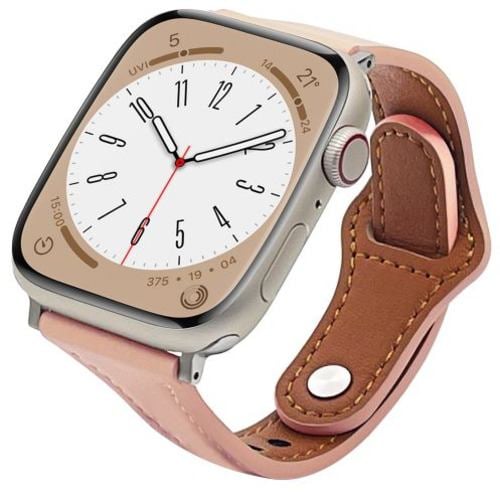 ラスタバナナ RBAWSL7458PK Apple Watch用バンド Ultra/Series 8/7/6/5/4/3/SE 第2世代/SE 49mm/45mm/44mm/42mm シリコンスタンダードslim ピンク