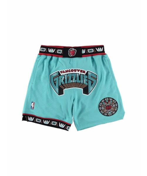 ジャスト・ドン グリズリーズ 7インチ ショーツ NBA JUST DON 7 INCH SHORTS GRIZZLIES