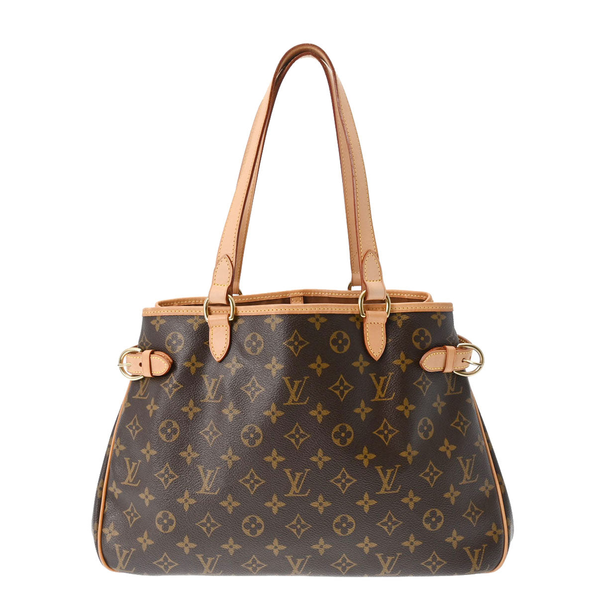 LOUIS VUITTON ルイヴィトン モノグラム バティニョール オリゾンタル ブラウン M51154 レディース モノグラムキャンバス トートバッグ Aランク 中古 