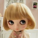 ネオブライス ウィッグ 内巻きカール ミルクティ 10インチ/ドール Blythe