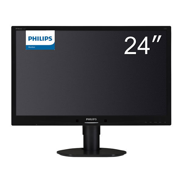 フィリップス 24インチワイド液晶モニター 241B4LPYCB/11 フルHD(1920×1080)/DisplayPort/D-sub/DVI-D 1台