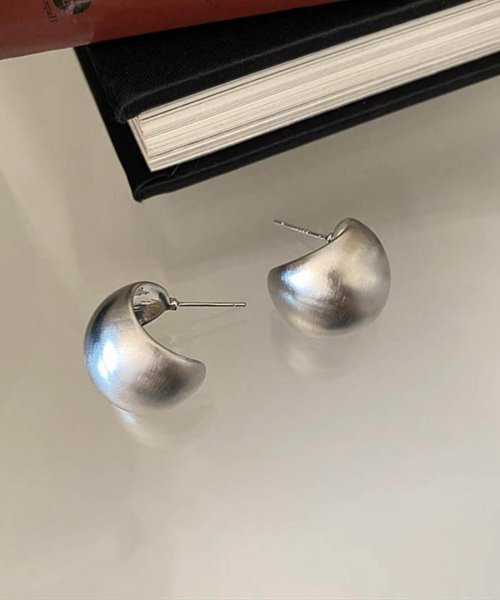 【SILVER925針】G10 Coating Matte Ball Earring 26123 ゴールドコーテイングマットボールイヤリング　イヤリング　ピアス