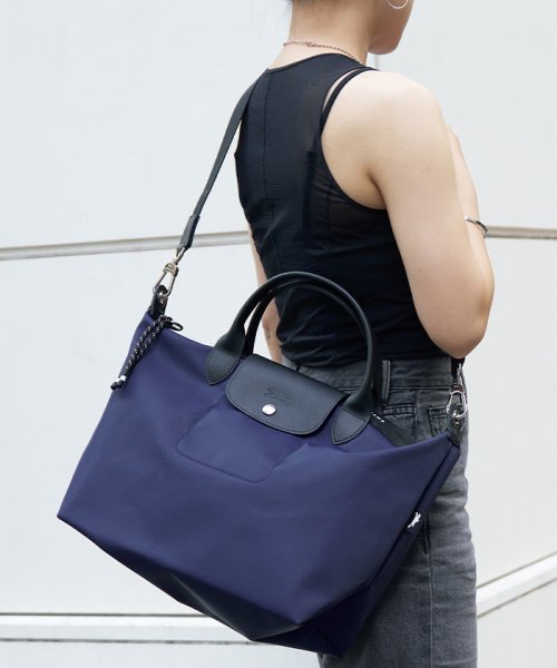 LONGCHAMP ロンシャン LE PRIAGE ショルダー バッグ ハンドバッグ M 2WAY