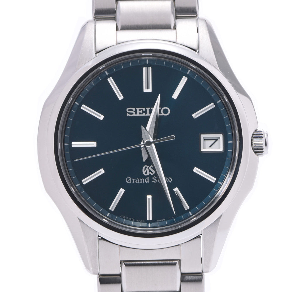 SEIKO セイコー グランドセイコー SBGV017/9F82-0AD0 メンズ SS 腕時計 クオーツ 青文字盤 Aランク 中古 