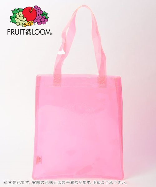 FRUIT OF THE LOOM/フルーツオブザルーム　PVC COLOR TOTE BAG / カラービニール トートバッグ 軽量