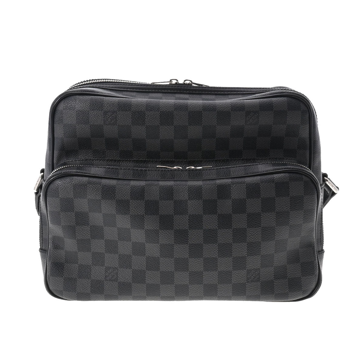 LOUIS VUITTON ルイヴィトン ダミエ グラフィット イオ ブラック N45252 メンズ ダミエグラフィットキャンバス ショルダーバッグ Bランク 中古 