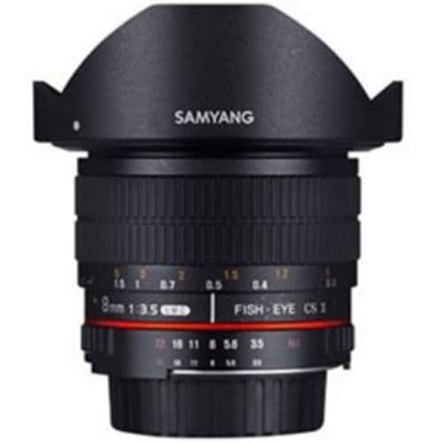 SAMYANG 交換レンズ 8mmF3.5 UMC Fisheye CSII APS-C用【ペンタックスKマウント】