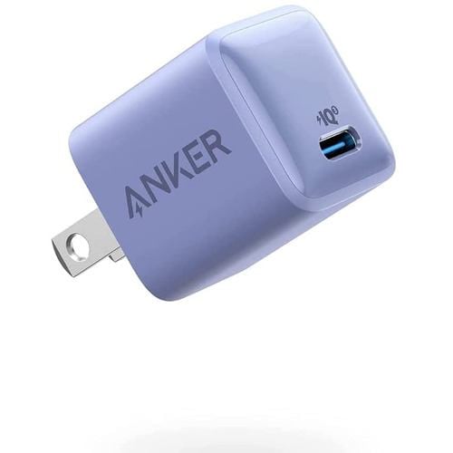 アンカー A2633NQ9 Anker PowerPortIII Nano-20W USB-C 超小型急速充電器 パープル