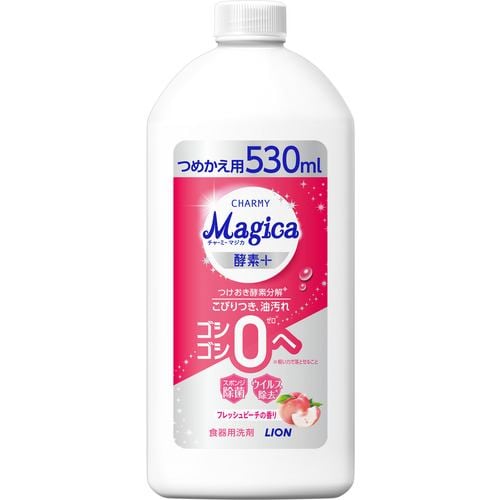 ライオン magica酵素＋Ｆピーチ詰替 530ml