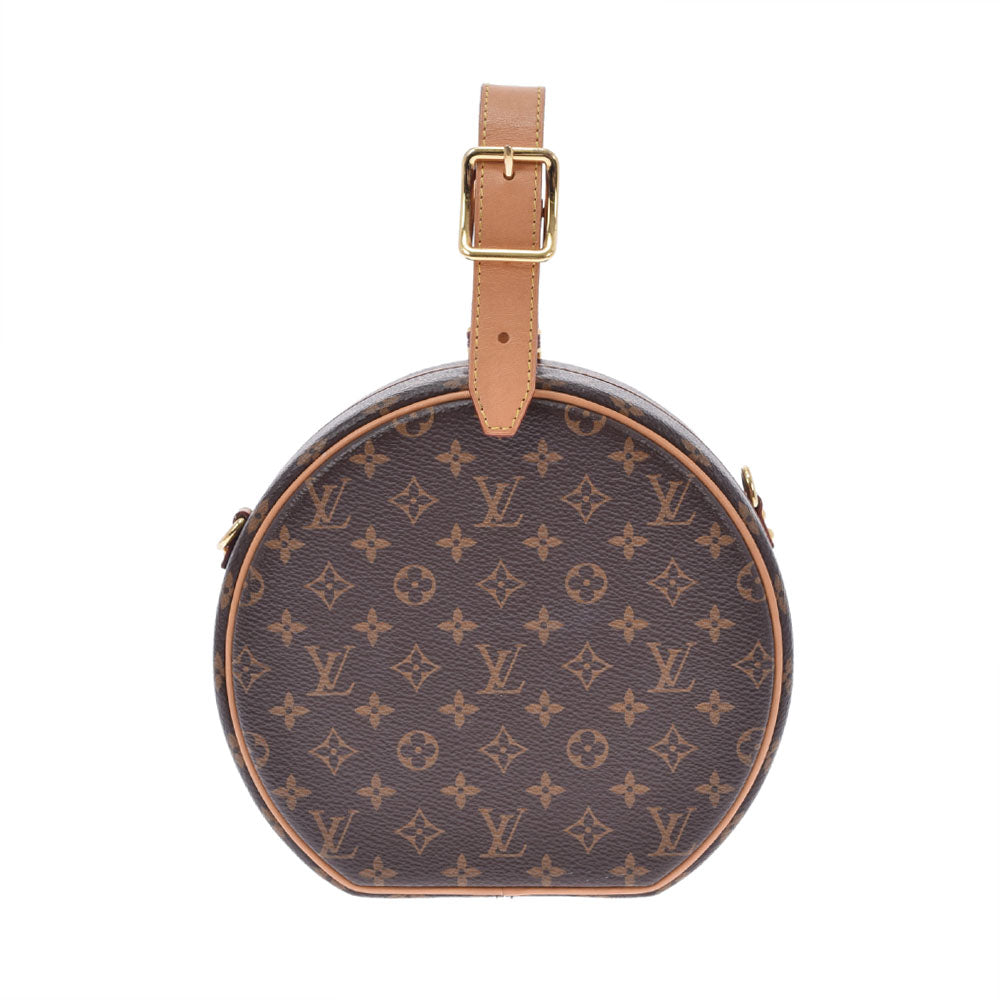 LOUIS VUITTON ルイヴィトン モノグラム ブティットボワットシャポー 2WAY ブラウン M53514 レディース モノグラムキャンバス ショルダーバッグ ABランク 中古 