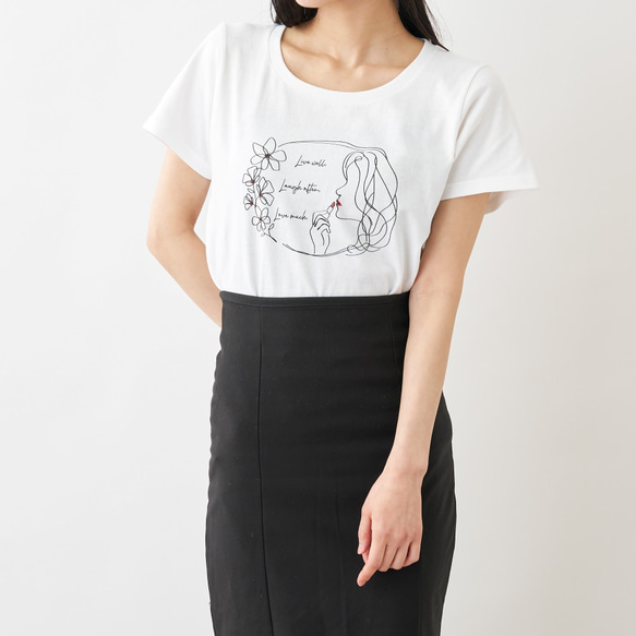 Rouge&Lady Tシャツ ホワイト