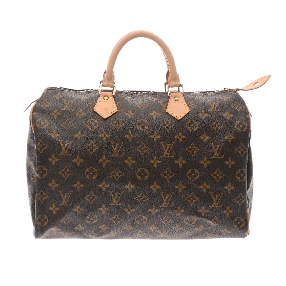 LOUIS VUITTON ルイヴィトン モノグラム スピーディ35 ブラウン M41524 レディース モノグラムキャンバス ハンドバッグ ABランク 中古 