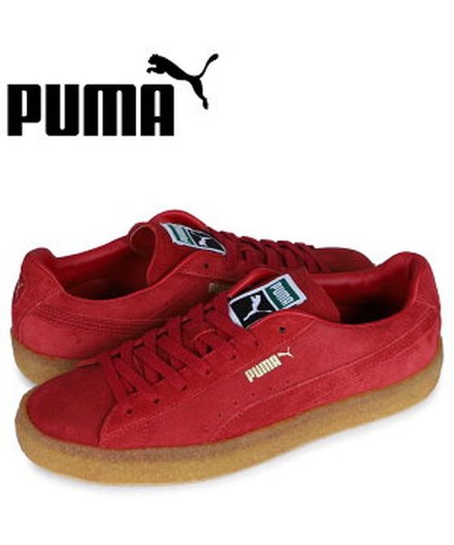 PUMA プーマ スウェード クレープ スニーカー メンズ スエード SUEDE CREPE レッド 380707－05