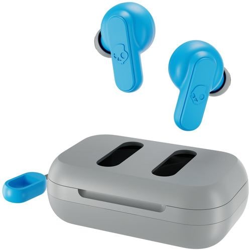 Skullcandy S2DMW-P751 スカルキャンディー フルワイヤレスイヤホン DIME LIGHT GREY／BLUE ライトグレー／ブルー