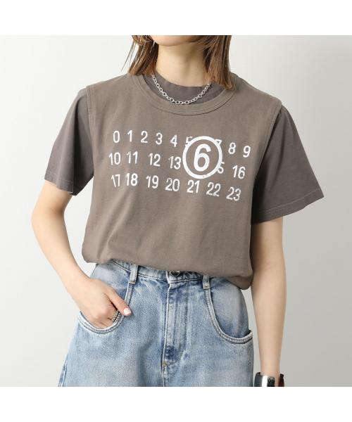 【2025 カレンダーの人気アイテム】 MM６　メゾンマルジェラ/MM6 Tシャツ SH0GC0001 STJ391 半袖 カットソー_画像1