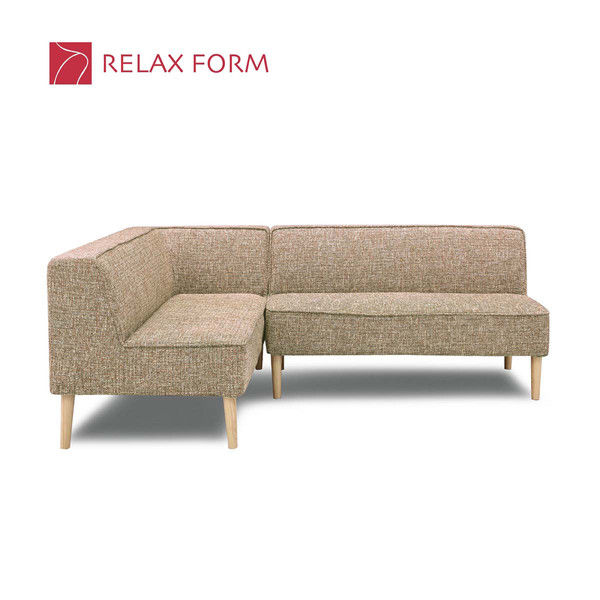 【車上渡し】RELAX FORM ハーブII ソファ コーナーセット（右） フレンチベージュ 1セット（直送品）