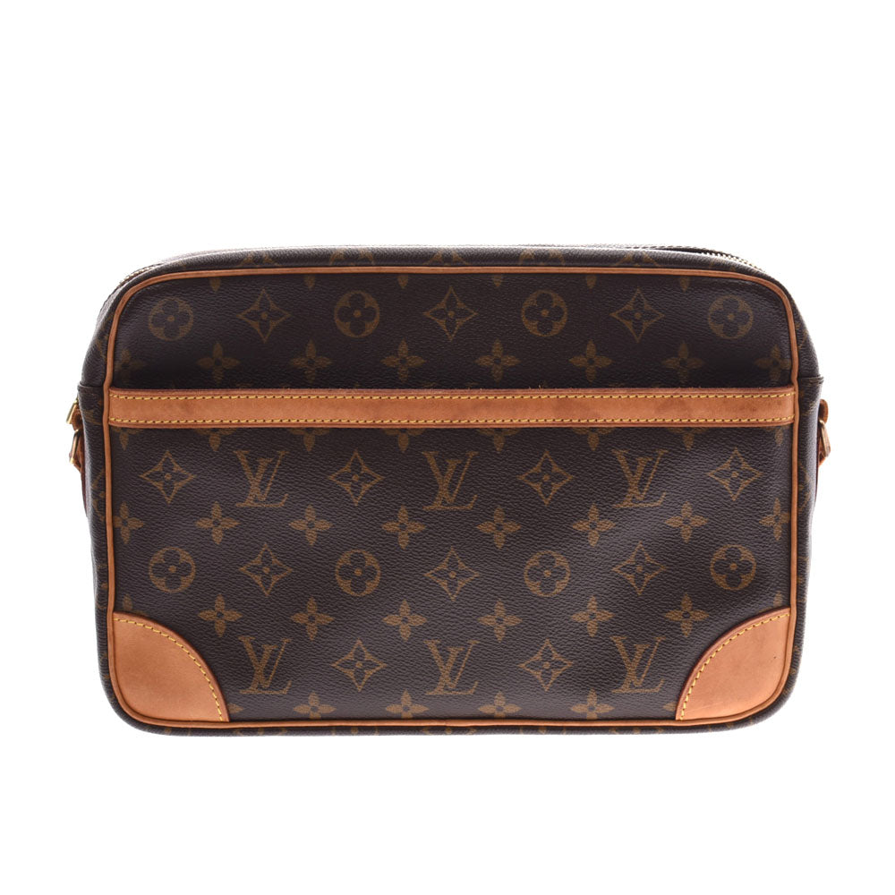 LOUIS VUITTON ルイヴィトン モノグラム トロカデロL ブラウン M51272 ユニセックス モノグラムキャンバス ショルダーバッグ Bランク 中古 