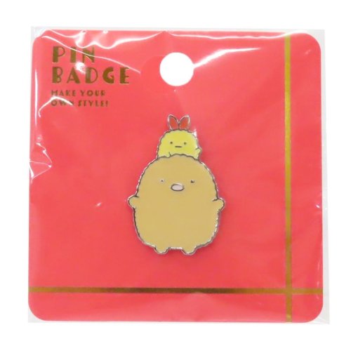 すみっコぐらし ピンバッジ PINS ピンズ とんかつとえびふらいのしっぽ サンエックス スモールプラネット プレゼント キャラクター グッズ