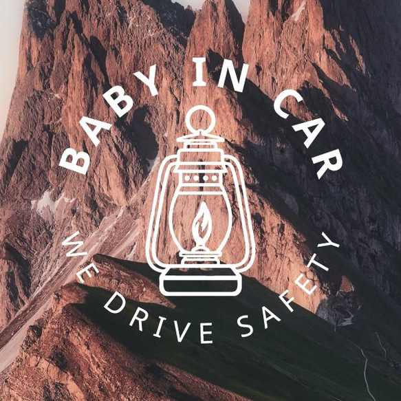 【BABY IN CAR】カーステッカー