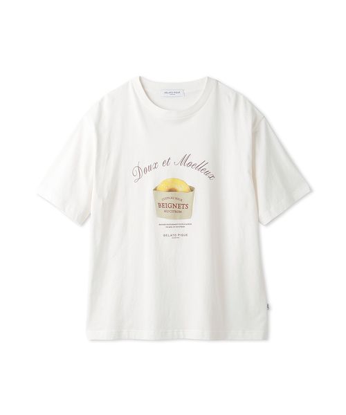 GELATO PIQUE HOMME/【HOMME】ドーナツワンポイントTシャツ