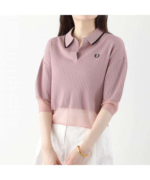 フレッドペリー/FRED PERRY ニット K7138 SHEER TRIM KNITTED S･･･