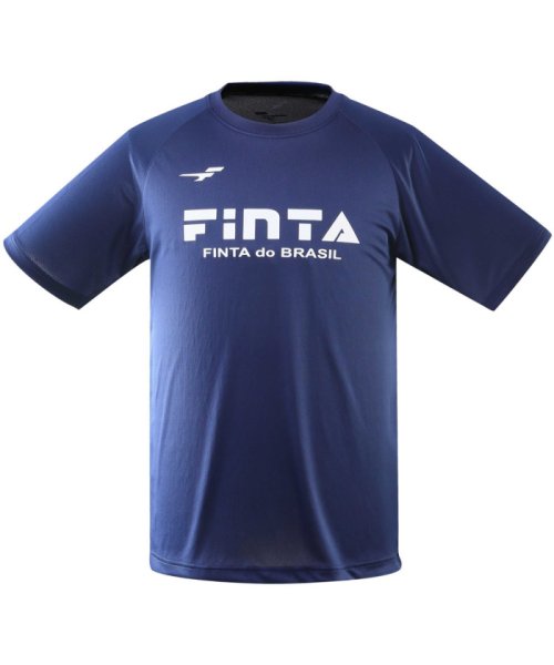 FINTA フィンタ サッカー ベーシックロゴTシャツ FT5156 1100