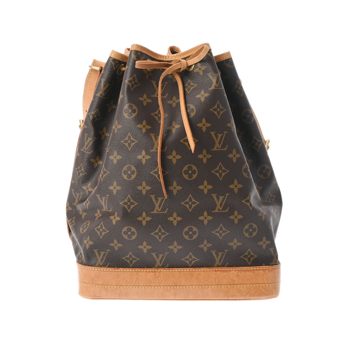 LOUIS VUITTON ルイヴィトン モノグラム ノエ ブラウン M42224 レディース モノグラムキャンバス ショルダーバッグ Bランク 中古 