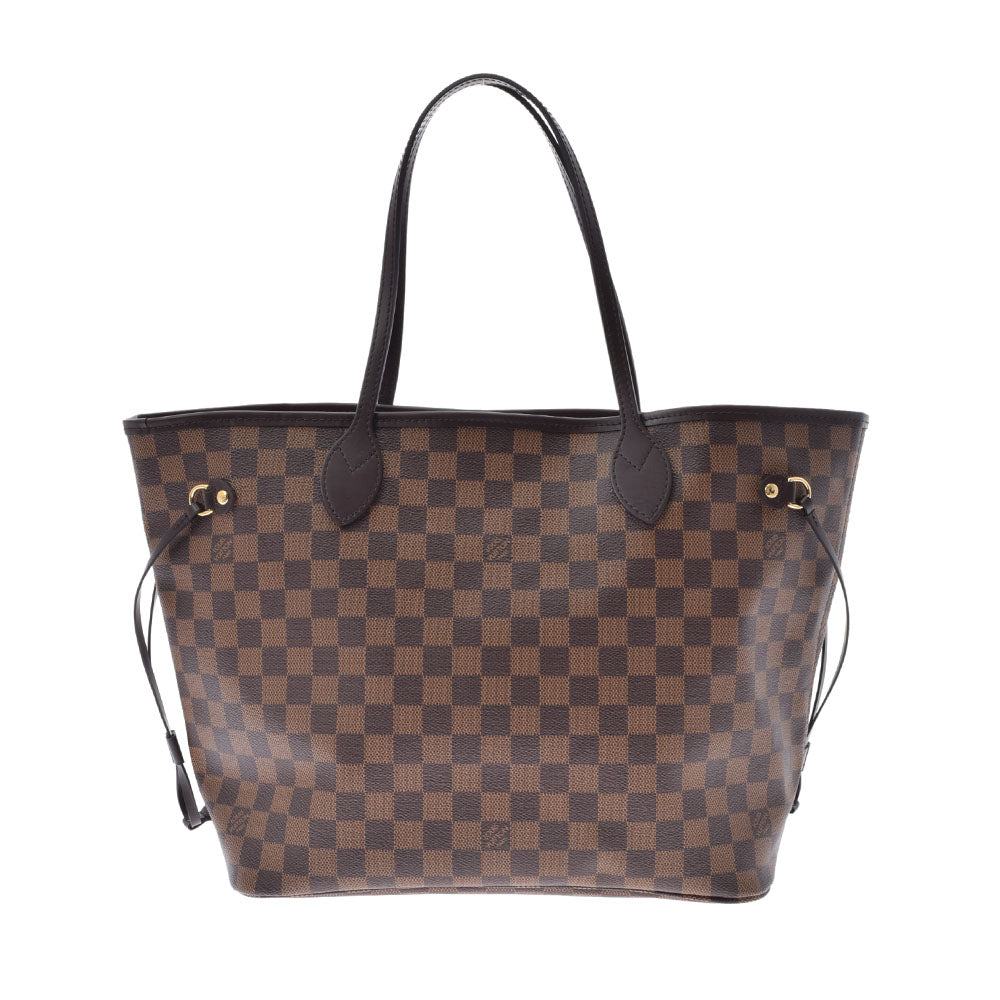 LOUIS VUITTON ルイヴィトン ダミエ ネヴァーフルMM  ブラウン N41358 レディース ダミエキャンバス トートバッグ 新同 中古 