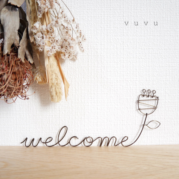 ♡ レトロフラワーのwelcome ♡