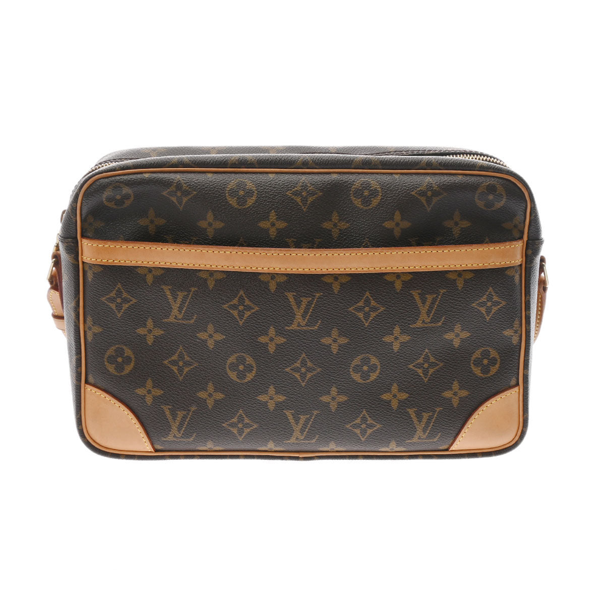 LOUIS VUITTON ルイヴィトン モノグラム トロカデロ 30 ブラウン M51272 ユニセックス モノグラムキャンバス ショルダーバッグ ABランク 中古 