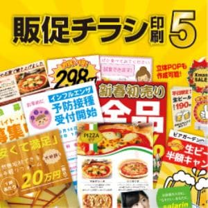 デネット 販促チラシ印刷5 DL版