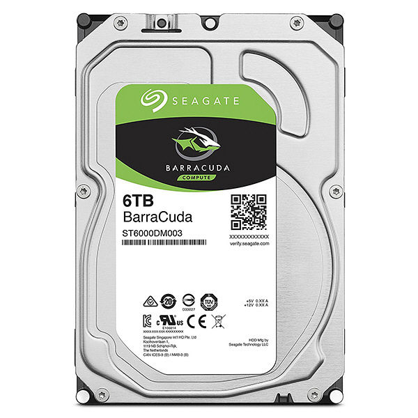 Seagate Guardian Barracudaシリーズ 3.5インチ内蔵HDD SATA 6.0Gb/s