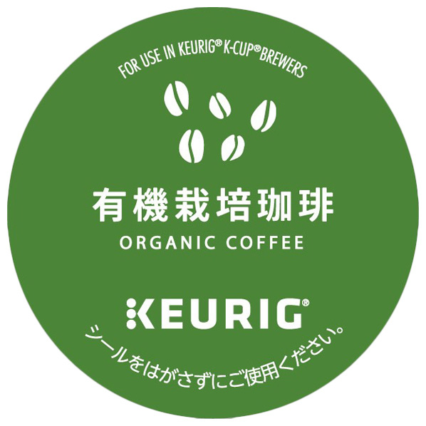 KEURIG キューリグ専用カプセル キューリグオリジナル 有機栽培珈琲 8g×12個入り K-Cup SC1914