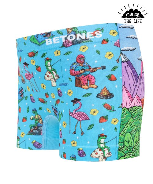 【BETONES/ビトーンズ】「MULGA THE LIFE×BETONES」コラボ アンダーウェア ボクサー キッズ MULGA－MTL001K